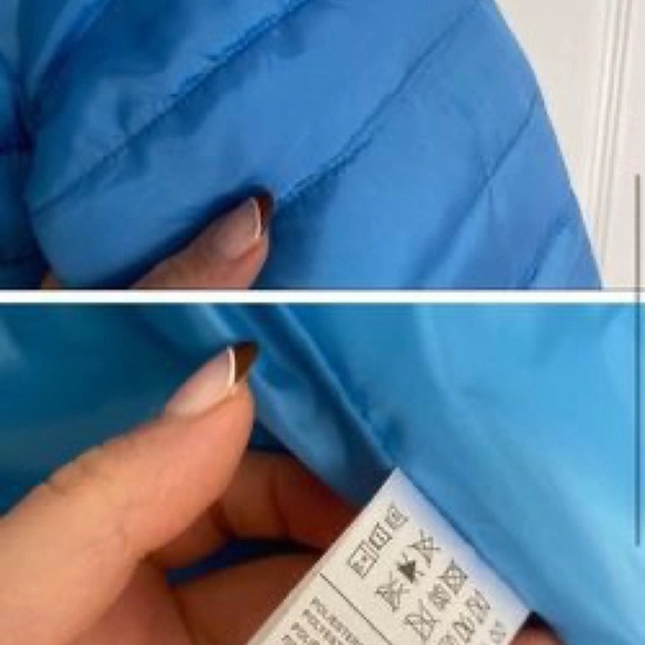 SH Collection Blue Puffer Jacket - Picture 3 of 4